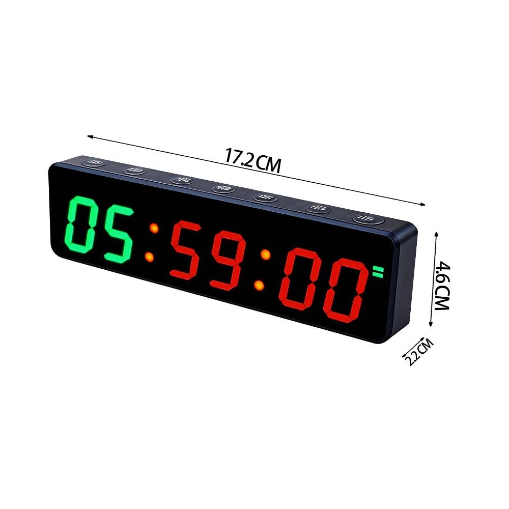 with Magnetic Back Mini Gym Timer Portable Workout Timer Exercise Timer Gym Timer Training