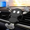 Подставка для смартфона на вентиляционное отверстие, прочная, в форме мультфильма, автомобильный держатель для мобильного телефона, вращающийся на 360 °, поддержка GPS, противоскользящий