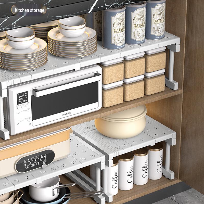 Расширяемый разделитель и полка для шкафа без сверления