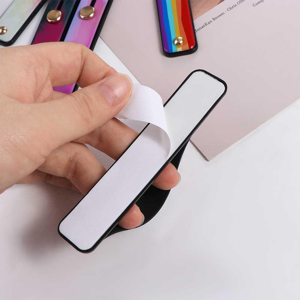 Pull Short Wrist Strap Phone Finger Strap Phone Finger Grip Mobile Phone Holders Telescopic Bracket