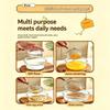 Fine Filter Strainer 304 Stainless Steel Wooden Handle Complementary Food Soybean Milk Filter Residue Spoon