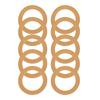 10PCs Rubber Piston Ring Insulated Pump Accessories for 550w Oil‑Free Silent Air Compressor