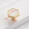 NAIERDI Heart Diamonds Cabinet Handles Zinc Alloy Lucky Clover Furniture Handles Drawer Knob Kitchen Wardrobes Dresser Knob