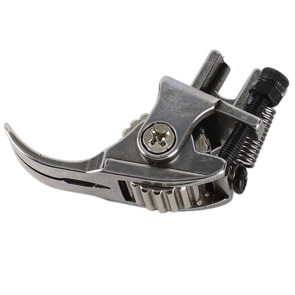 Adjustable Sewing Machine Foot Snap-On Roller Presser Foot  Leather Sewing