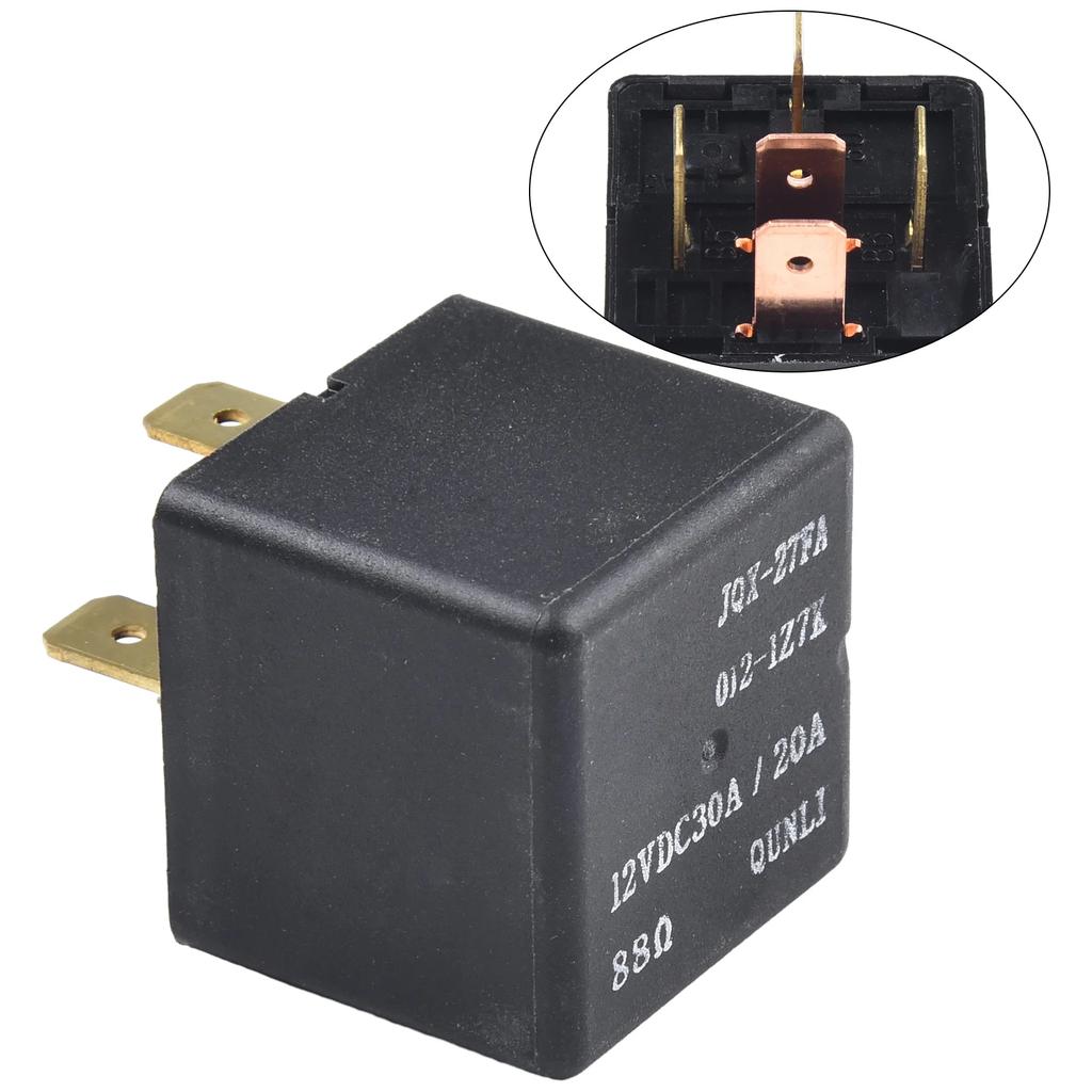 Для Ford Реле Аксессуары Автомобильное Реле 12В DC 1шт 40А Для Ford Черный Совершенно Новый FOAB-14B192-AA Запчасти FOAB-14B192-AA