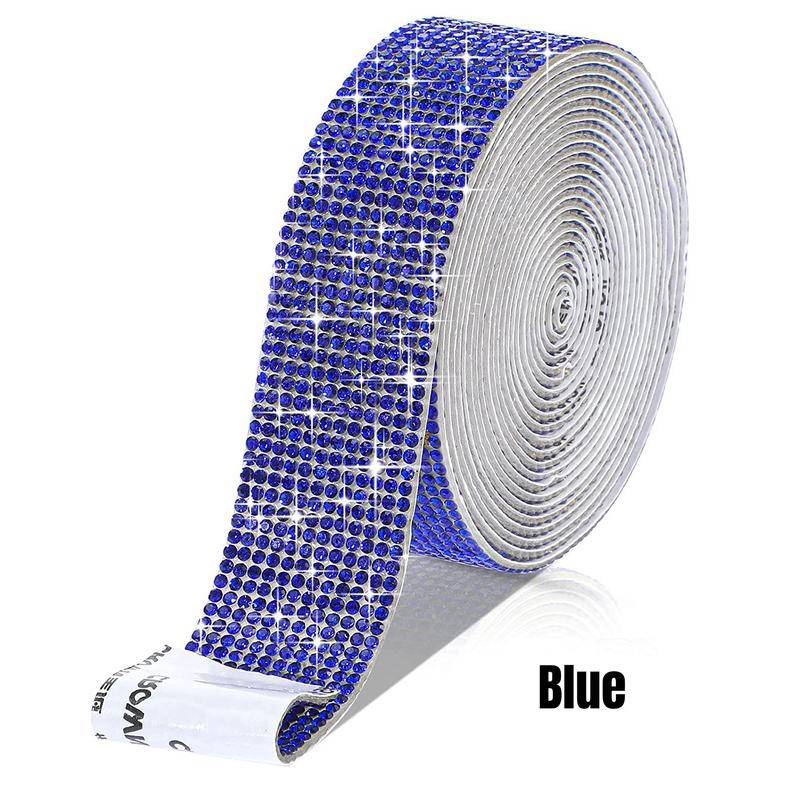 12 стразов X 1 ярд самоклеящаяся лента со стразами DIY Декор наклейки для рукоделия DIY Декор HMM