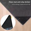 4/8Pcs Triangular Carpet Anti Slip Stickers For Tile Floor Carpet Corner Pads Washable And Reusable Nano Anti Slip Fixed Pads