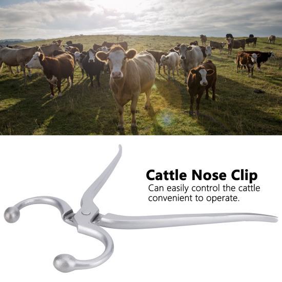 Длинная ручка щипцы для носа коровы держатель для быка щипцы для крупного рогатого скота зажим для сельскохозяйственных ветеринарных инструментов
