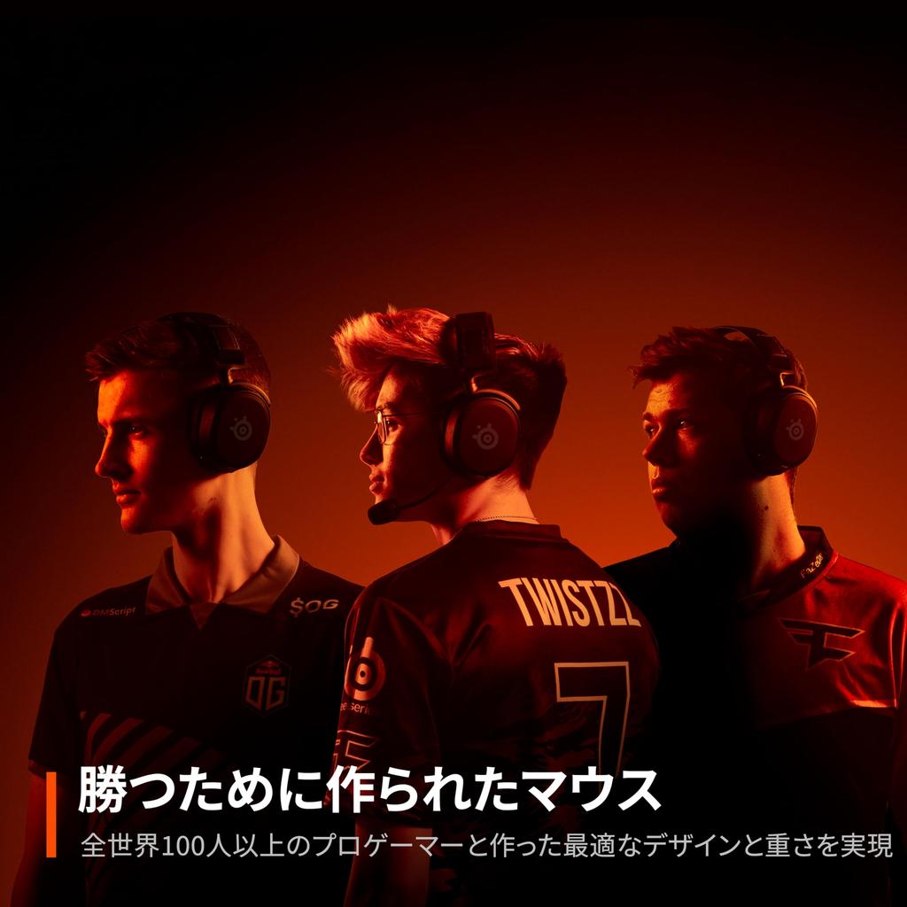 Игровая мышь SteelSeries Wireless Prime Mini Wireless Optical Magnetic Prestige OM Switch с датчиком TrueMove AIR Quantum Wireless Technology Black