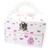 [N5768] - Jewelry Box 'Jolie Princesse' White Pink (musical) - 14. 6x12. 2x10. 3cm
