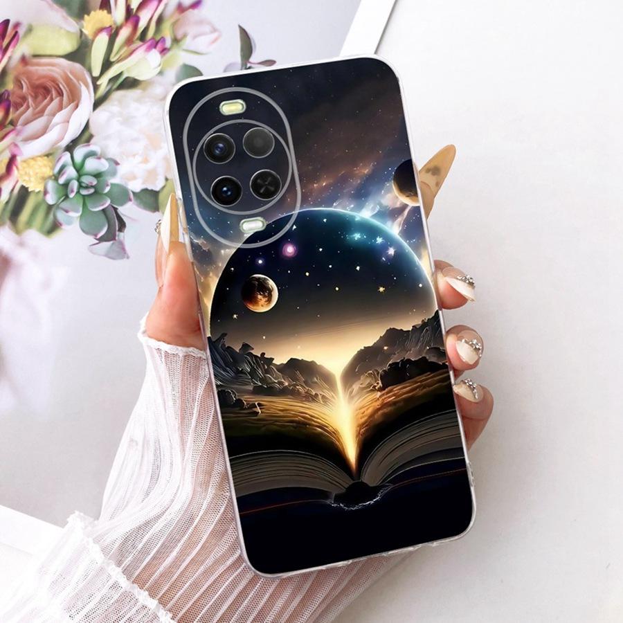 Чехол для Huawei Nova 15 Pro Nova15 Capa Мягкий Силикон Милые Кошки Мультфильмы Расписная Крышка для Huawei Nova 15 Pro Ultra Couqe
