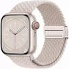 Магнитный плетеный ремешок для часов, совместимый с IWatch Series 9 8 7, с металлической магнитной застежкой, дышащий нейлоновый спортивный ремешок