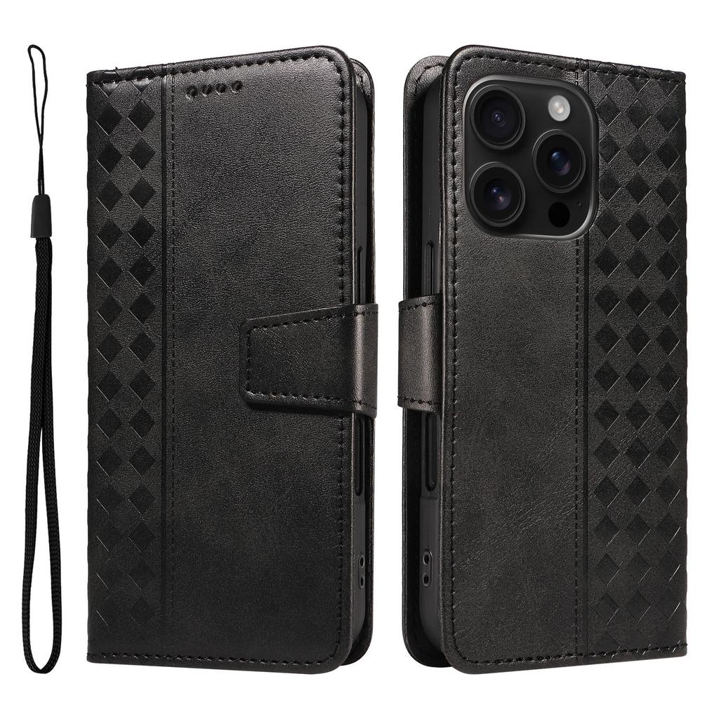 Leather Wallet Flip Case For Samsung Galaxy A57 A37 A56 A36 A26 A55 A35 A54 A34 A25 A24 A23 4G 5G Card Holder Cover Diamond Embossed