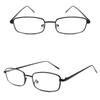 Metal Japanese Harajuku Glasses Oversized Anti-Blue Square Glasses Vision Care Gold Silver Black Spectacles Women Men