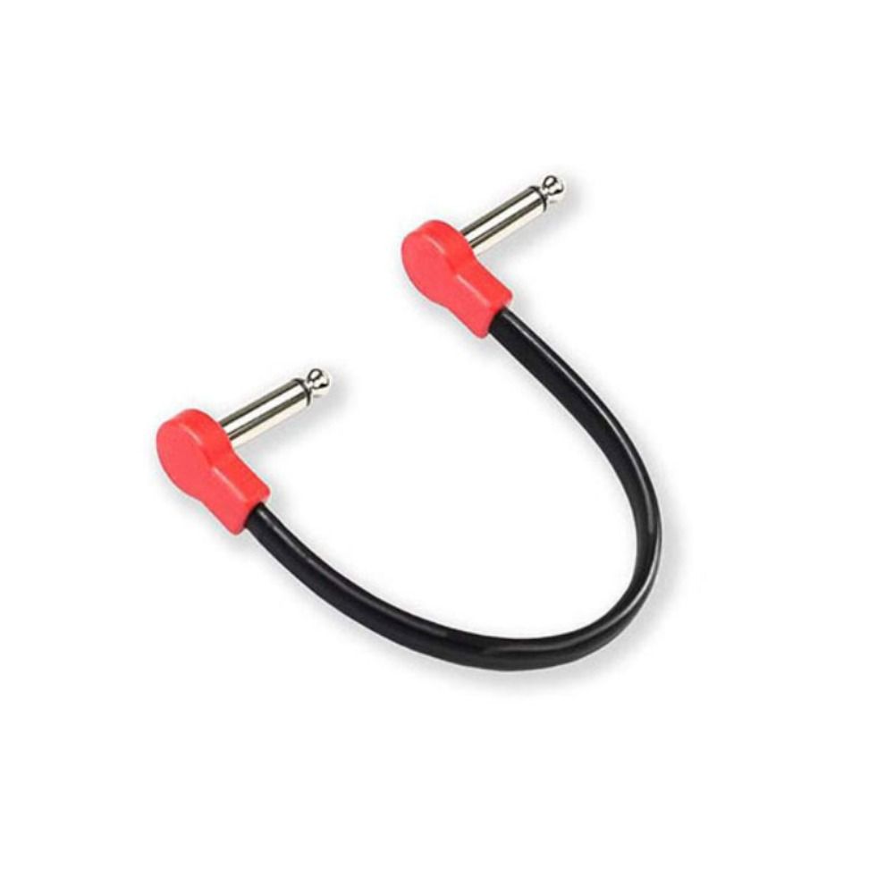 Медный сердечник Гитарный педальный кабель Круглая головка Аудиокабель Лиды Новый патч-кабель для педали эффектов