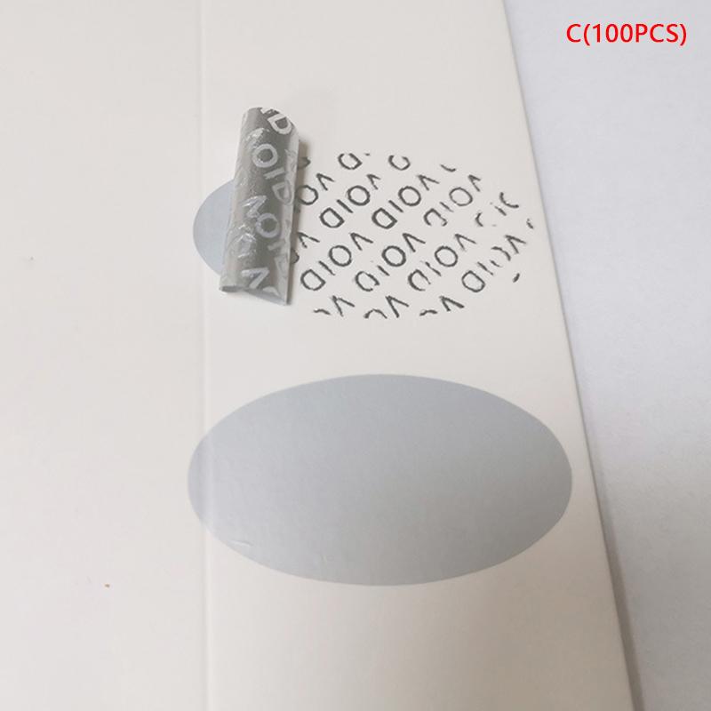 100 шт., гарантийная защитная наклейка, защитная печать, хрупкая бумага, защита от несанкционированного доступа, гарантия, пустая этикетка, клейкая этикетка Guanante