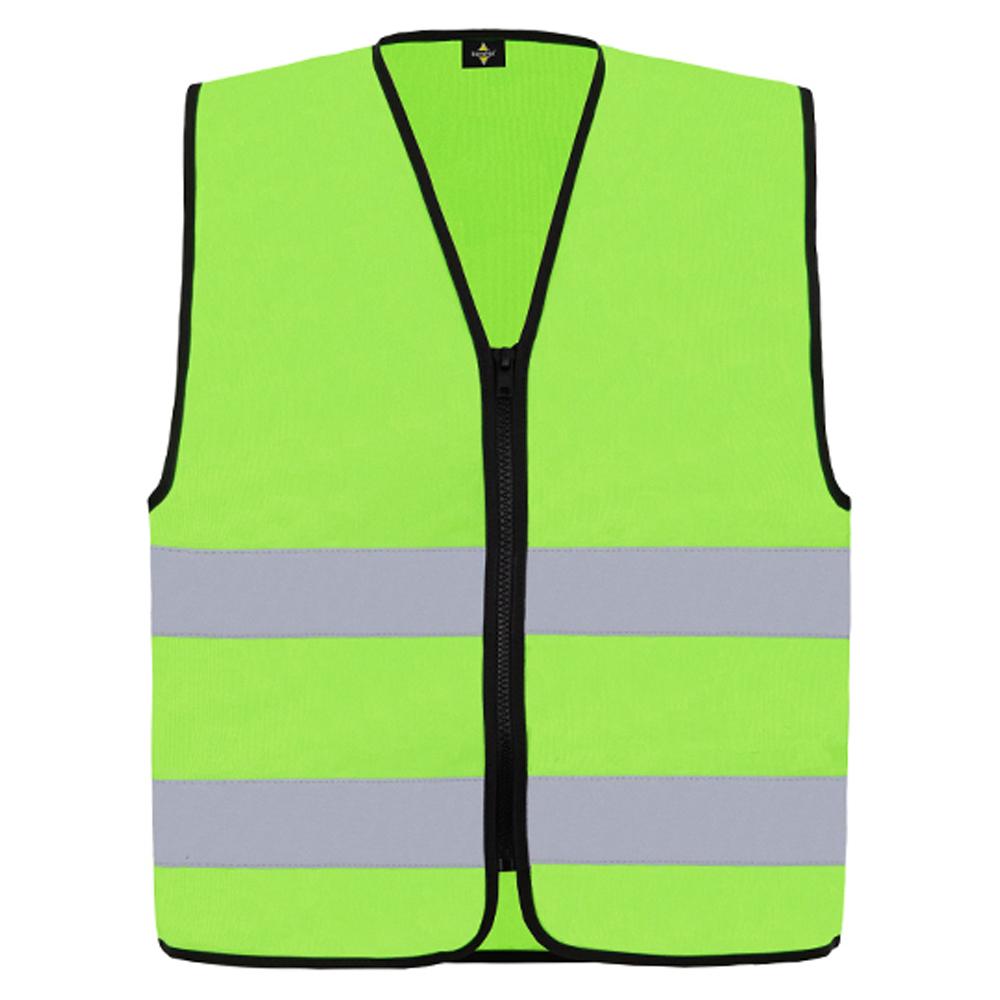 Korntex Unisex Adult Cologne Front Zip Safety Hi-Vis Vest