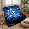 Hamburger SV Football Print Flannel Blanket, Soft Warm Lightweight Throw Blanket for Sofa Bed Camping