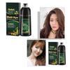 500ml Practical Hair Dye Shampoo Non-Stick Scalp Safe Ingredient Hair Dye