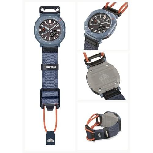 [Casio] Часы Pro Trek [Оригинальный продукт для внутреннего рынка] Линейка Hiker с поддержкой Bluetooth Tough Solar Биопластик Ремешок-шнурок PRJ-B001B-2JF Мужские Пыльный