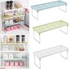 Support  Storage  Kitchen  One Tier Organiser Shelf  Jar Rack Pantry  Practical Cupboard  Convenient