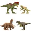 Mattel JURASSIC WORLD Mini Figure Box Assortment 2023 2nd Edition Years Old и [Blind Pack] [Dinosaur Toy] [3 Up] 986E-GWP38