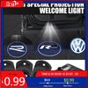 VW GTI GOLF 2026 Горячее для VW VOLKSWAGEN 1/2 шт. Беспроводной приветственный свет в дверь автомобиля Для Volkswagen R Rline Touareg Teramont PHIDEON Pa