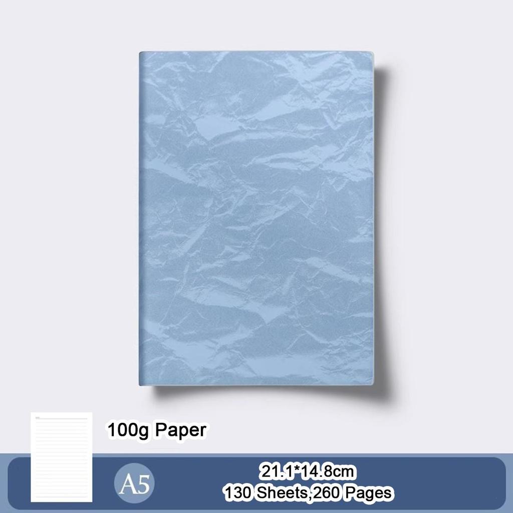 A5 Leather Business Notebook, Diary, Student Subject Notebook, Work Meeting Record Book, Excerpt Book, Lined Pages