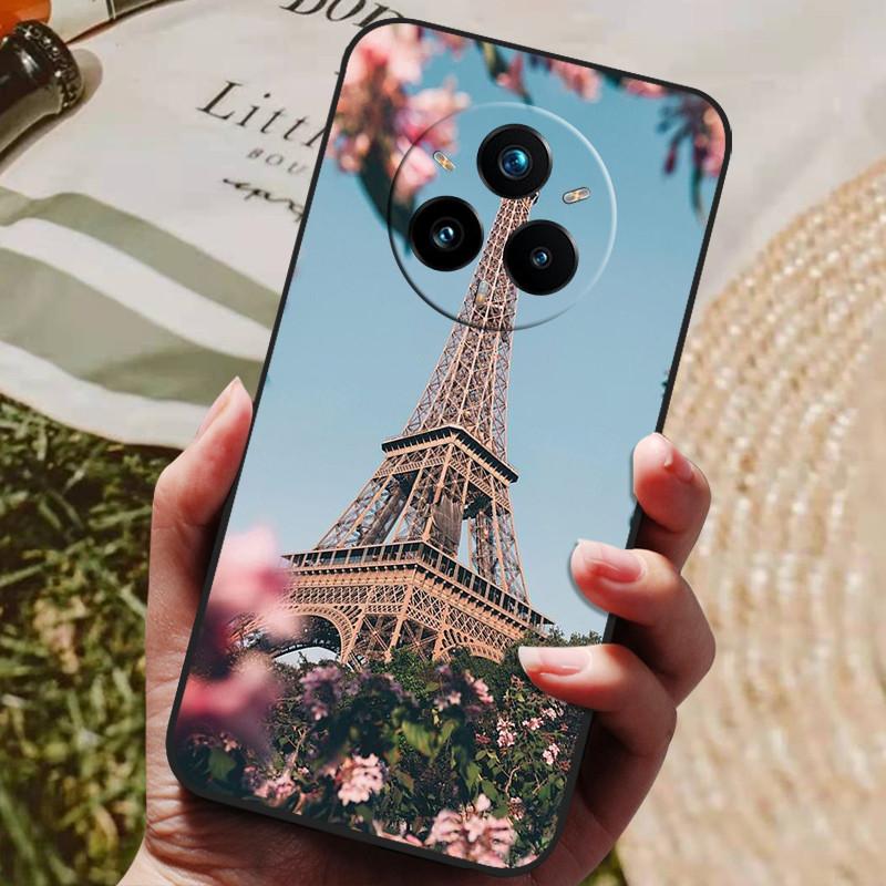 For Realme 14 Pro Plus Case Soft TPU Silicone Back Cover for Realme 14 Pro + Phone Cases Realme 14x 5G Global Cute Cartoon Capa