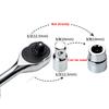 1/4" 3/8" 1/2" Ratchet Wrench Adapter Chrome Vanadium Steel Sleeve Adapter Drive Socket Converter Wrench-sleeve Joint Converter