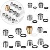 Aerator Adapter Metal Water Saving Adaptor Outside Thread Kitchen Faucet Tap Aerator Connector