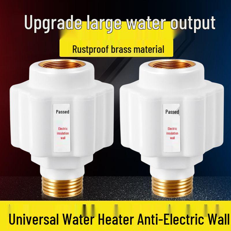 Universal Electric Water Heater Isolation Wall Connector - Newcomer Discount Offer