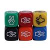 6Pcs/pack 20mm Party Sieves Party Props Funny Game Dices Party Board Game Props Finger Guessing Game Dices Bar Dices
