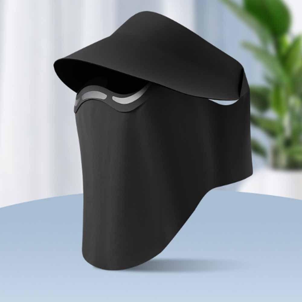Hollow Top Outdoor Sun Cap UV Protection Full Face Mask Dustproof Magnetic Sun Hat Outdoor Sports