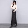 New Fashion Autumn Winter Women Loose Long Skirt Black Clothes