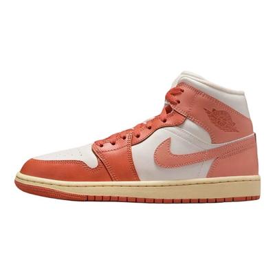 Женские кроссовки Air 1 Mid Sail Madder Root Розовый Муслин Светлый Маддер Рут BQ6472-180