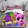 Комплекты постельного белья Sprunki Мягкое покрывало Одеяло Пододеяльник Наволочка Комплекты из 2-3 предметов Подарки для подростков и детей Декор для спальни