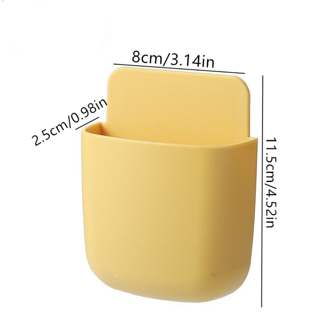 Складной настенный ящик для хранения вещей, пластиковый держатель для мобильного телефона, ящик для хранения пульта дистанционного управления кондиционером и телевизором, домашний стол для хранения вещей и ящик для хранения вещей