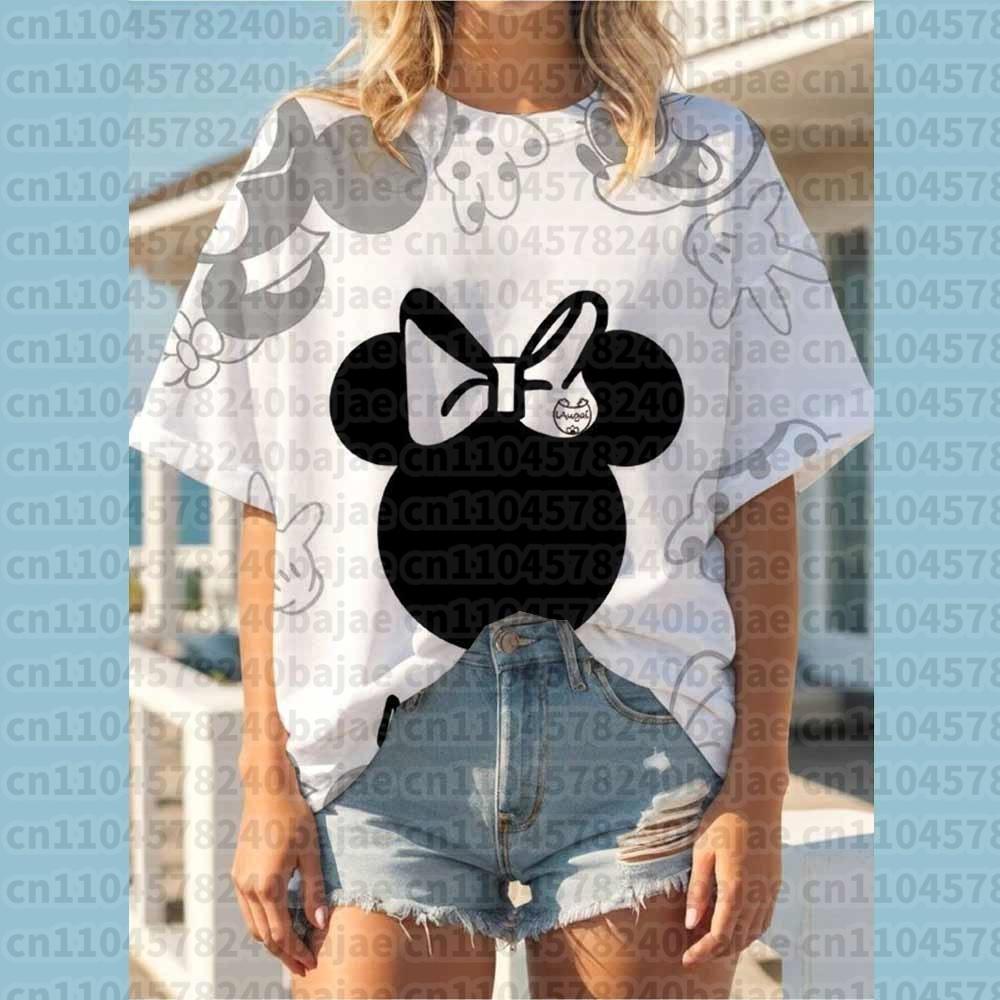 Clothing Graphic T-shirt Tee Top Fashion Summer O-neck Printed Short Sleeve Comfortable T Shirt Women Clothe