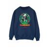 National LampoonÂ´s Christmas Vacation Mens Greyscale Clarkmas Christmas Sweatshirt