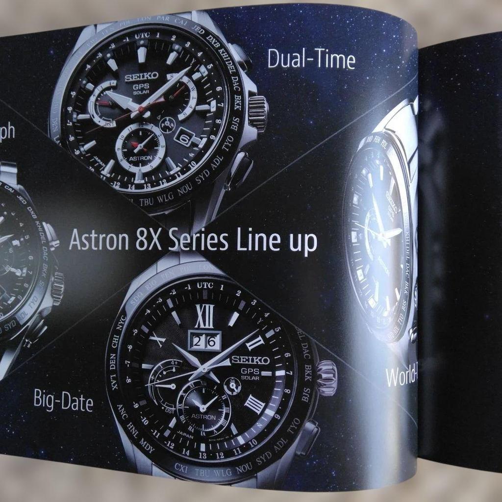 Б/у Каталог мужской коллекции SEIKO 2018