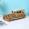 Cross-border New 3D Three-dimensional Wood Puzzle Children's Toy Classic Car Three-dimensional Wood Puzzle Desktop Ornaments