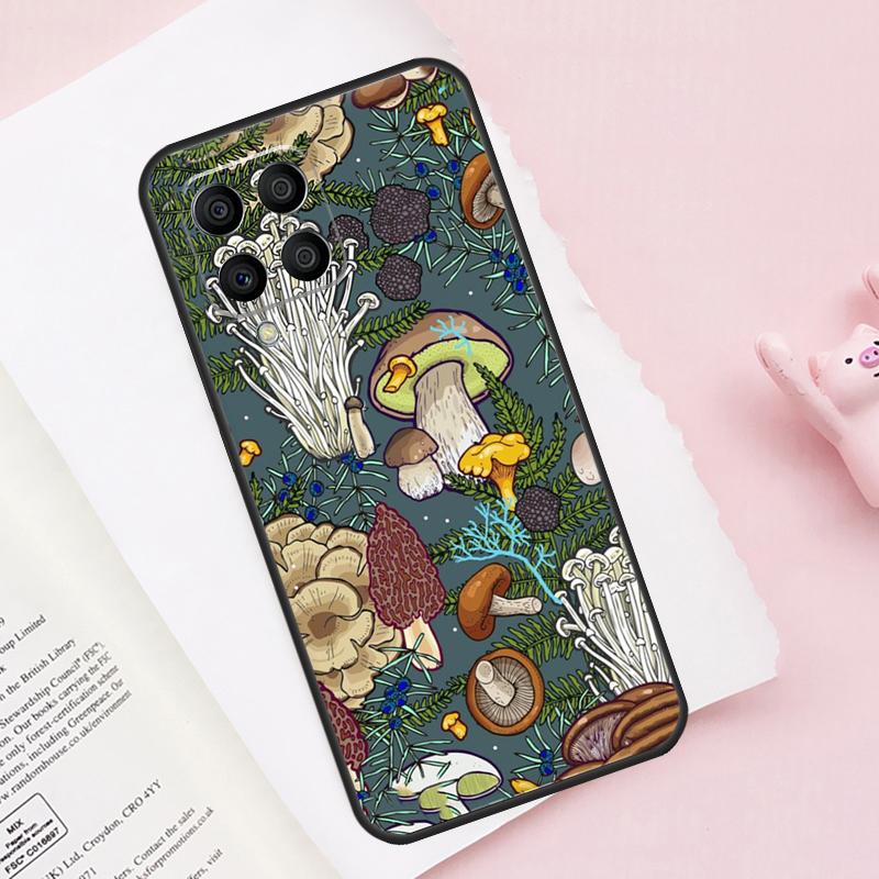 Wild Forest Mushroom For Samsung Galaxy M15 M55 M31 M51 M21 M11 M20 M13 M33 M53 M52 M32 M12 M34 M54 M14 Case