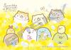Пазл Ensky Sumikko Gurashi «Я встретил кошачьих братьев и сестер» 208 деталей - (Цветник) (208-ML07)