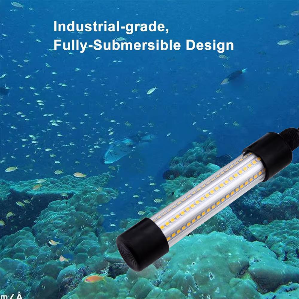 1 шт. 12 В-24 В светодиодный рыболовный фонарь 2835 SMD водонепроницаемый фонарь для приманок эхолот лампа для привлечения приманки погружной подводный рыболовный фонарь