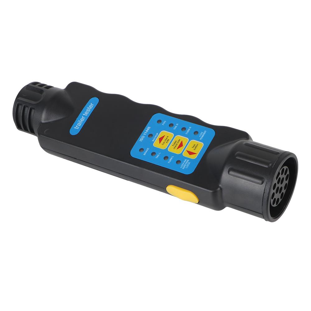 Тест цепи проводки 13-контактный автомобильный грузовик аксессуары для каравана универсальный тестер розетки прицепа диагностические инструменты 12 В