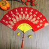 Traditional Fan Design Red Envelope 10 Cards God of Wealth Red Pocket  Birthday