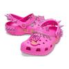 Crocs LittleBig X Классические клоги EVA Полые Модные Клоги на толстой подошве Унисекс клоги Розовый 207546-6QQ