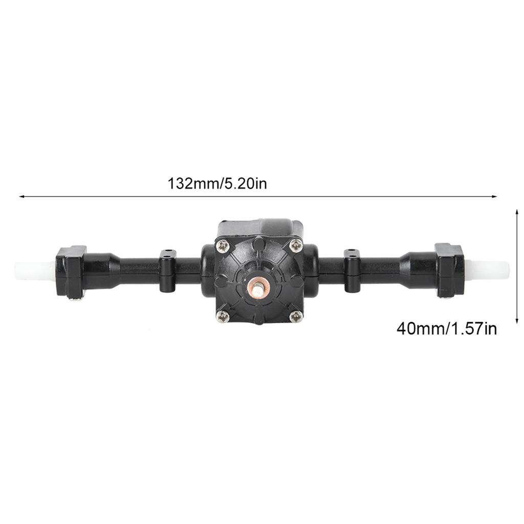 1 16 Gear Differential Axle Metal Drive Shaft Fit for FY004 Q64 Q60 WPL B36 MN77 6 Wheel RC CarRear Axle