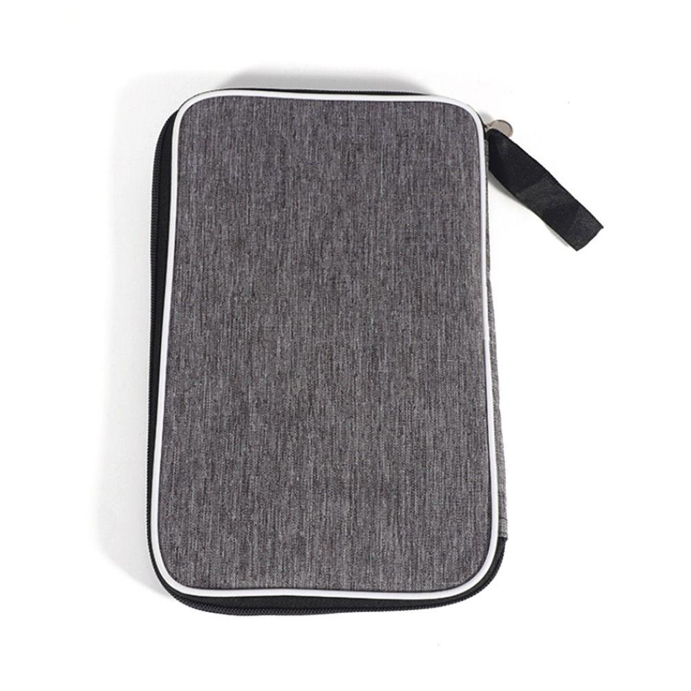 Protective Cover Table Tennis Rackets Bag Capacity Single Paddle With Belt Ping Pong Paddles Case